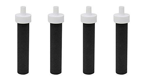 Fette Filter - Replacement Filters for Brita Water Bottles – BPA Free Water Filters Compatible with Brita Hard-Sided Bottles & Sport Bottles – Compare to Part #BB06. (Pack of 4)