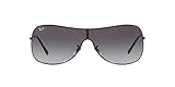 Ray-Ban Men's RB3211 Pilot Sunglasses, Black, 38mm