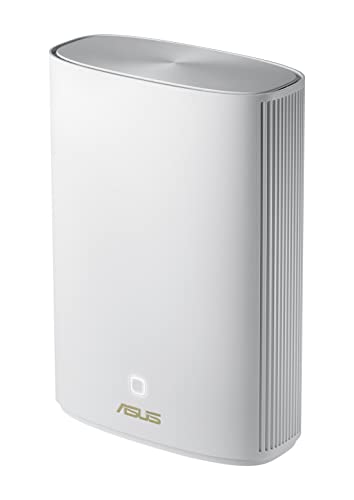 ASUS ZenWiFi AX Hybrid Powerline Mesh WiFi 6 System (XP4) - Whole Home Coverage up to 2,750 Sq.Ft. & 4+ Rooms for Thick Walls, AiMesh, Lifetime Security, Easy Setup, HomePlug AV2 MIMO Standard