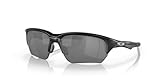 Oakley Men's OO9363 Flak Beta Polarized Rectangular Sunglasses, Matte Black, 64 mm