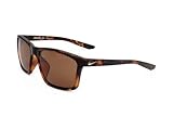 Nike CW4645-220 Valiant Sunglasses Tortoise Frame Color, Dark Brown Lens Tint