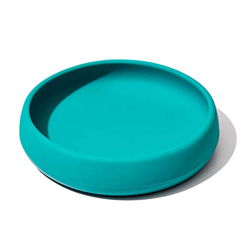 OXO Tot Silicone Plate Teal