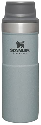 Stanley Transit Trigger-Action Travel Mug 16oz Hammertone Silver