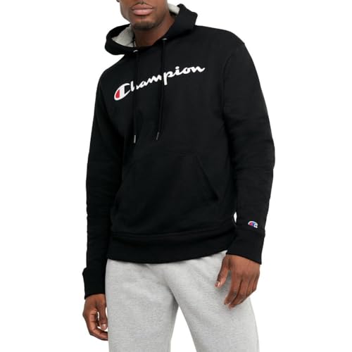 Champion Men's Hoodie, Powerblend, Fleece, Comfortable Sweatshirt for Men (Reg. or Big & Tall)