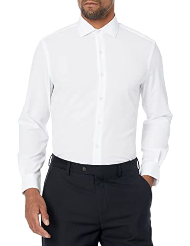 Van Heusen mens Slim Fit Traveler Stretch Dress...