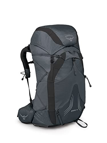 Osprey Exos 48L Men's Ultralight Backpacking Backpack, Tungsten Grey, S/M