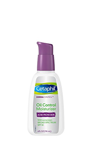 Cetaphil DermaControl Acne Prone Skin SPF 30 Moisturizer, 4 Fluid Ounce ( Pack May Vary )