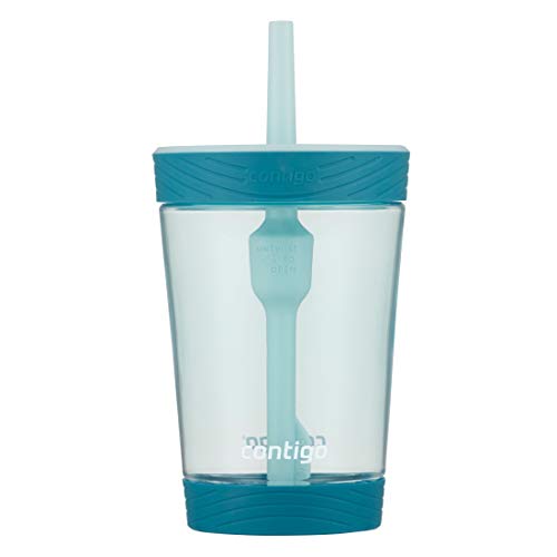 Contigo Kids Spill-Proof Tumbler with Straw, 14oz., Honeydew