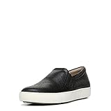 Naturalizer Womens Marianne Comfortable Fashion Casual Slip On Sneaker,Black Leather,8.5M