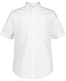 IZOD mens Short Sleeve Button-down Oxford button...