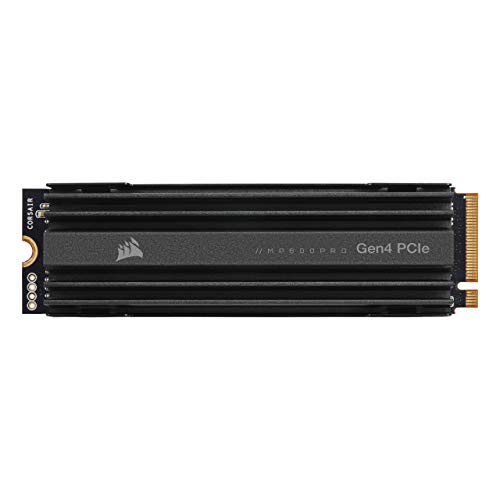 Corsair MP600 Pro 1TB Gen4 PCIe x4 NVMe M.2 SSD – High-Density TLC NAND – Aluminum Heatspreader – M.2 2280 Form-Factor