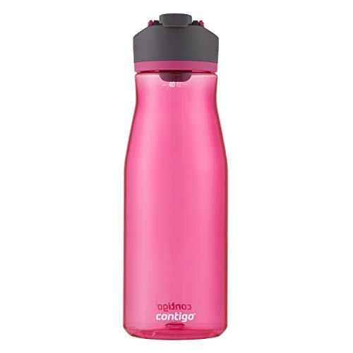 Contigo Cortland Spill-Proof Water Bottle, BPA-Free Plastic Water Bottle with Leak-Proof Lid and Carry Handle, Dishwasher Safe