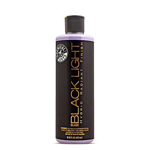 Chemical Guys GAP 619 16 Black Light Hybrid Radiant Finish, Glaze & Sealant, (Safe for Cars, Trucks, SUVs, & More) for Black and Dark Colored Cars, 16 fl oz