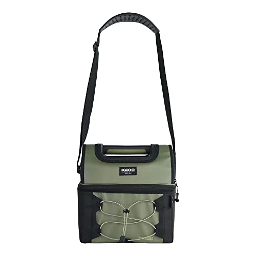 Igloo Olive Gripper 16 Can Voyager Softside Lunch Box