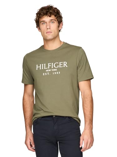 Tommy Hilfiger Men's Big Hilfiger Logo Tee