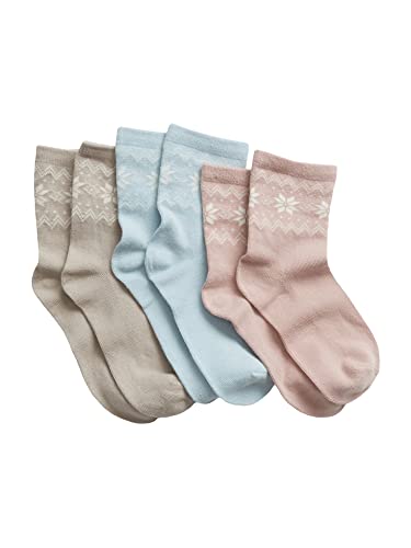 GAP Girls Crew Socks, Multi Fairisle, Small US