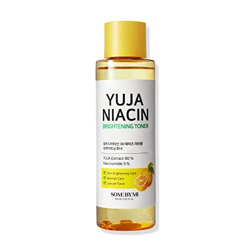 SOME BY MI 2022 Version Yuja Niacin 30 Days Miracle Brightening Toner - 5.07Oz, 150ml - Discontinued from 2023