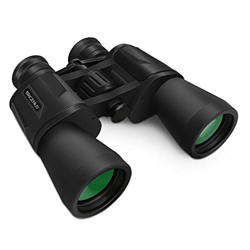 10 x 50 Binoculars for Adults, Powerful Binoculars for Bird Watching, Multi-Coated Optics Durable Full-Size Clear Binocular for Travel Sightseeing Outdoor Sports Games and Concerts