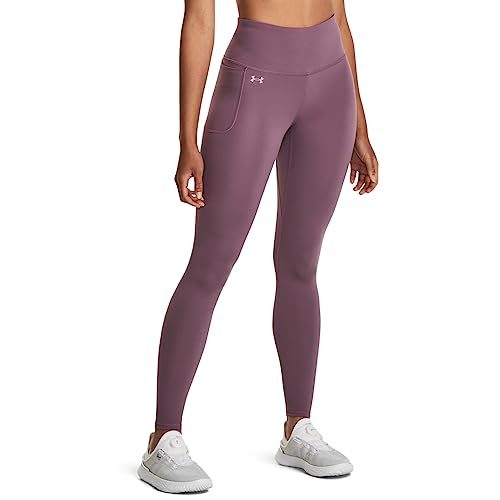 Under Armour Womens Motion Leggings, (500) Misty Purple / / Fresh Orchid, Medium