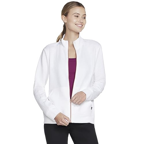 Skechers Women's GO Walk Jacket, White