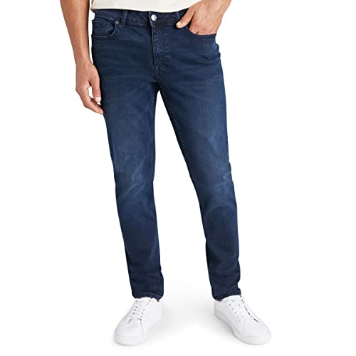 DKNY Men's Skinny Jeans for Men Stretch Fit - Classic Mens Stretch Jeans | Mens Skinny Jeans - Fashion Jeans for Men - Blue and Black Skinny Jeans for Men - Mens Denim Jeans