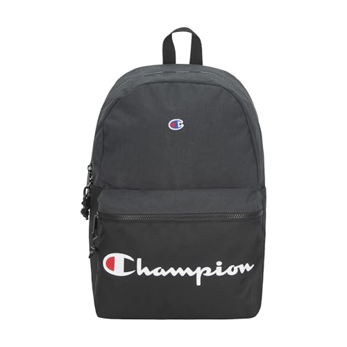 Champion Manuscript Backpack, Black, One Size