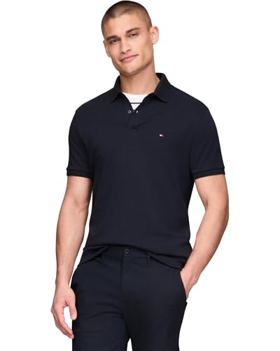 Tommy Hilfiger Men's Liquid Cotton Regular Short Sleeve Polo