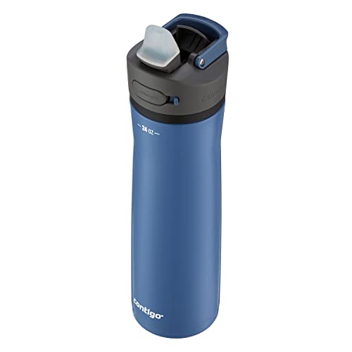 Contigo Ashland 2.0 Water Bottle with AUTOSPOUT Lid, 24oz., Blue Corn