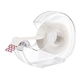 Amazon Basics Matte Finish Tape with Dispenser and Refills, 3/4' x 650'(18 yds),1 Pack