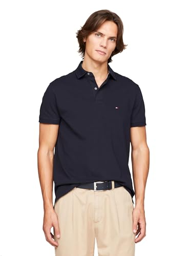 Tommy Hilfiger Men's 1985 Slim Short Sleeve Polo