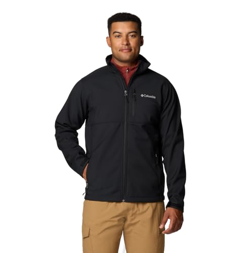 Columbia Men's Ascender Softshell Jacket, 2024 Black