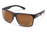 Suncloud Women's Polarized Square Sunglasses, Blackened Tortoise, One Size