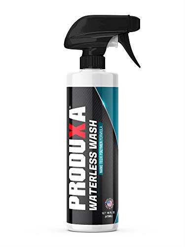 PRODUXA Waterless Car Wash - Made with our Nano Tech Polymer Formula, Eco Friendly, No Water Needed, No Hoses, No Mess, Portable, 16 oz