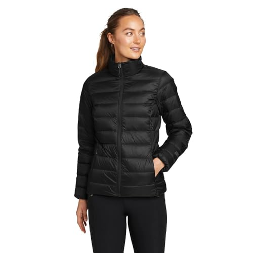 Eddie Bauer Women's CirrusLite Down Parka, Black, Large