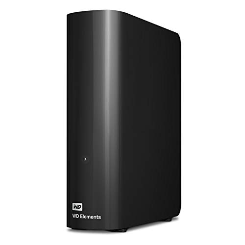 WD 16TB Elements Desktop External Hard Drive, USB 3.0 for plug-and-play storage - WDBWLG0160HBK-NESN