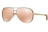 Michael Kors MK5004 Chelsea Rose Gold One Size+ BUNDLE with Designer iWear Eyewear Care Kit