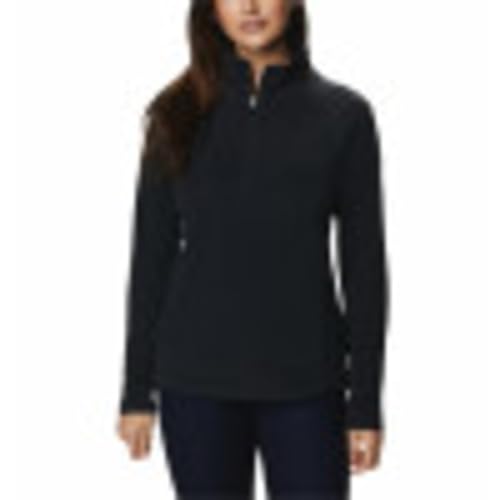 Columbia Women's Glacial IV Half Zip, Black, Small