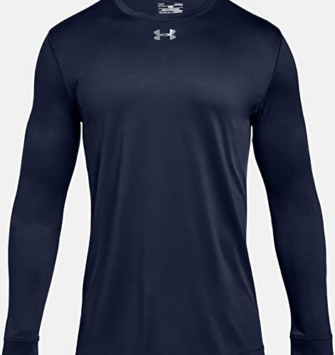 Under Armour Men's UA Locker 2.0 Long Sleeve Shirt, Midnight Navy, Large