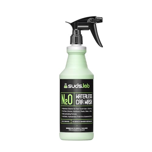 Suds Lab N20 Waterless Car Wash for Fast Touch Ups, Auto Detailing Exterior Cleaner