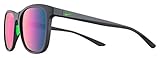 Nike EV1199-013 Passage Sunglasses Matte Anthracite Frame Color, Grey with Teal Mirror Lens Tint