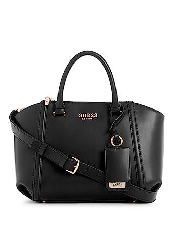 GUESS Leie Status Satchel, Black