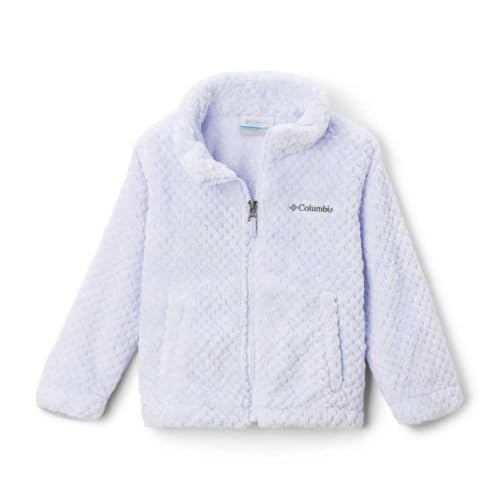 Columbia Toddler Girls Fire Side Sherpa Full Zip, Snowdrift, 2T