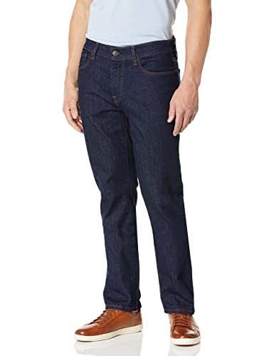 Tommy Hilfiger Men's THD Straight Fit Jeans, Rinse, 32Wx30L