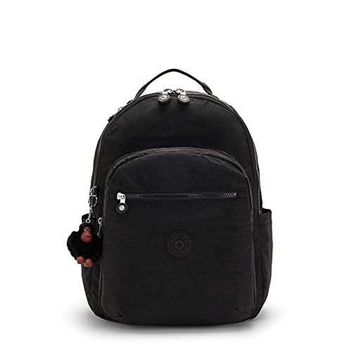 Kipling Women's Seoul 15' Laptop Backpack, Durable, Roomy with Padded Shoulder Straps, Built-In Protective Sleeve