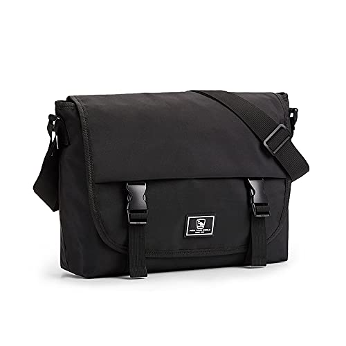 OIWAS Classic Messenger Bag for Men – 14 Inch Satchel Bags for Boys Laptop Shoulder Bag Leisure Crossbody Men Women Bookbag Office Briefcase