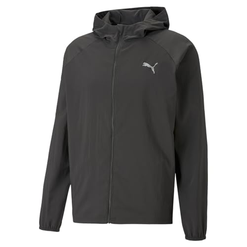 PUMA Men's Run Favorite Woven Jacket, Black