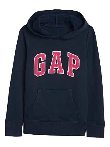 GAP girls Logo Hoodie Hooded Sweatshirt, Blue Galaxy, X-Large US