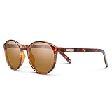 Suncloud Low Key Polarized Sunglasses, Tortoise/Polarized Brown, One Size