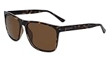 Columbia Boulder Ridge Polarized Rectangular Sunglasses, Shiny Tortoise/Brown, One Size