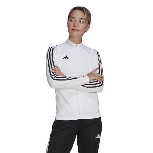 adidas Womens Tiro23 League Training Jacket, White, X-Small US